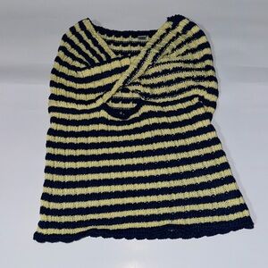 Micas Striped Twist Tube Top - Size XXS